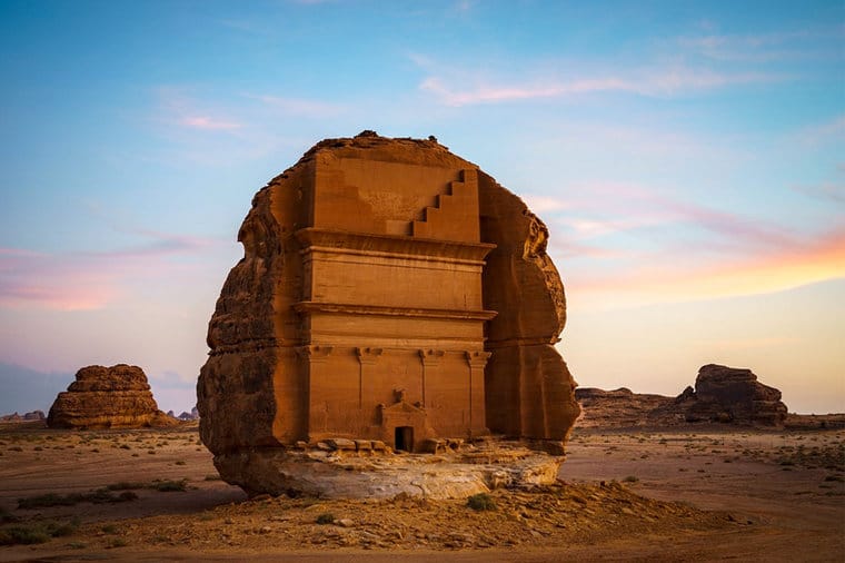 Image: AlUla heritage site, Kingdom of Saudi Arabia via Unsplash